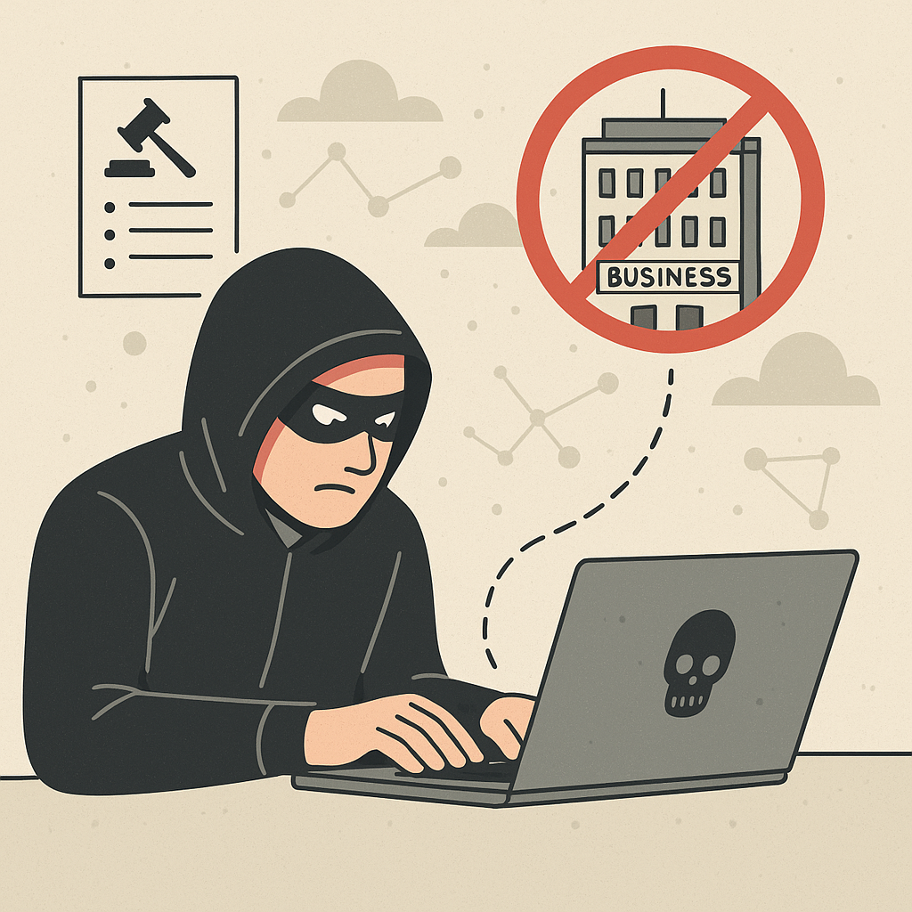 Sanctioned, this employee hacked his own business!