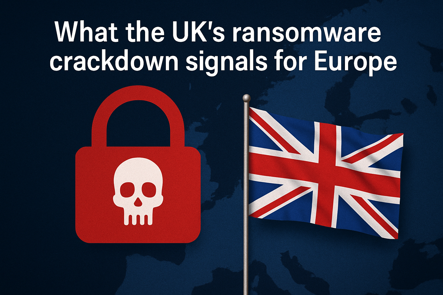 What the UK's ransomware crackdown signals for Europe